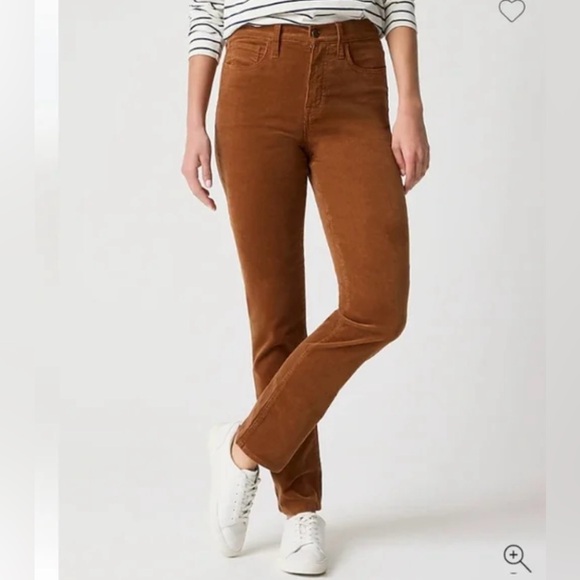J. Crew Pants - NWT, J. Crew Corduroy Essential Straight Pant Vintage
Brandy Brown, Sz 26